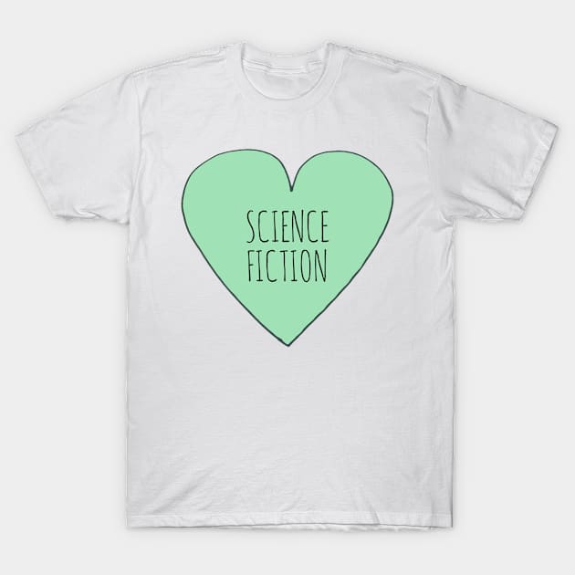 Science Fiction T-Shirt by Bundjum